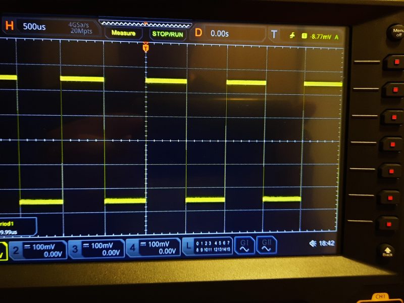 Osciloscopio Rigol MSO5354 8GSa/s 350Mhz