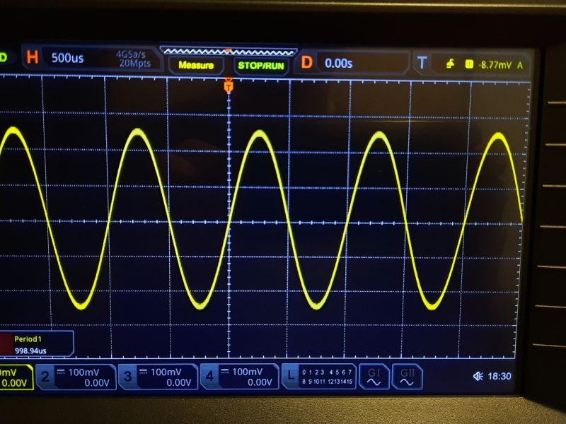 Osciloscopio Rigol MSO5354 8GSa/s 350Mhz