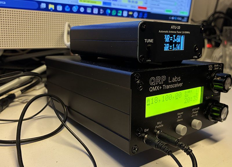 Qrp Labs QMX+ y acoplador automatico