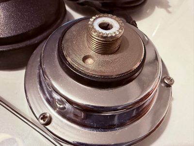 Conjunto de 4 bases magnéticas con salida PL con coaxial Rg58.