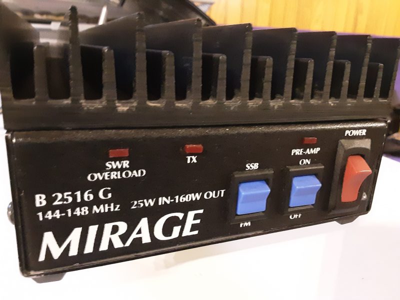 Amplificador Mirage B2516G VHF 160w