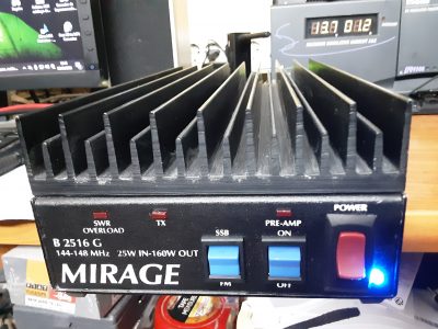 Amplificador Mirage B2516G VHF 160w