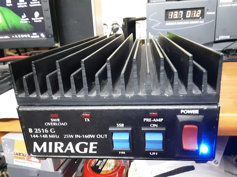 Amplificador Mirage B2516G VHF 160w