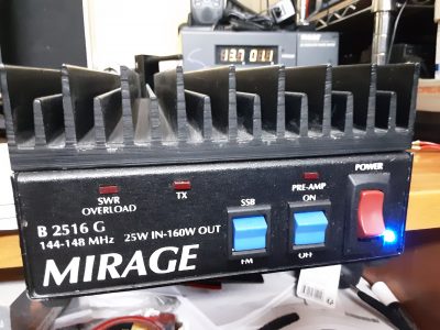 Amplificador Mirage B2516G VHF 160w