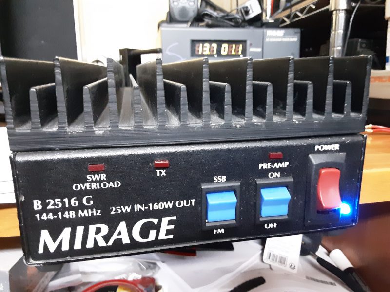 Amplificador Mirage B2516G VHF 160w