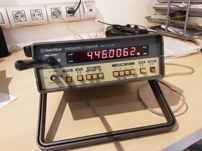 Frecuencimetro Goldstar 10 Hz a 1 GHz