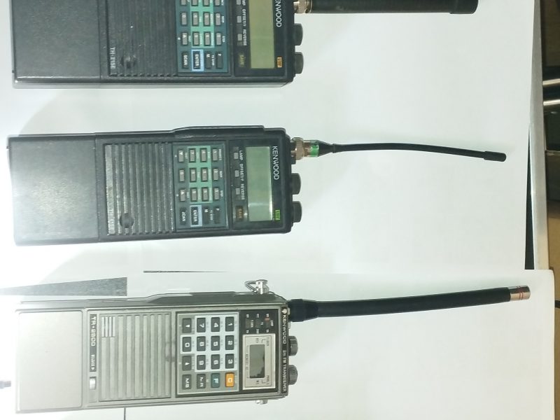 Lote de 6 walkies kenwood recambios