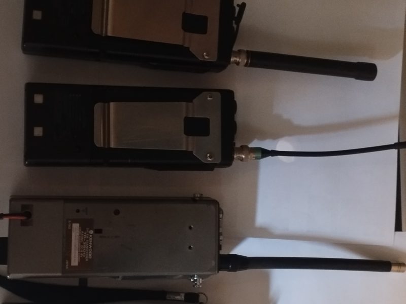 Lote de 6 walkies kenwood recambios
