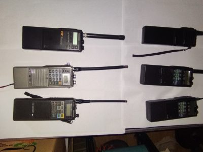 Lote de 6 walkies kenwood recambios