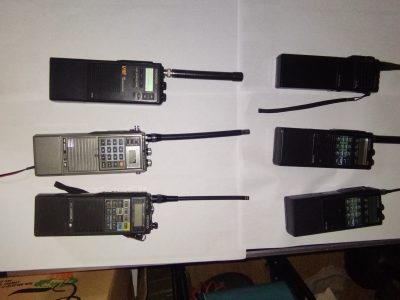 Lote de 6 walkies kenwood recambios