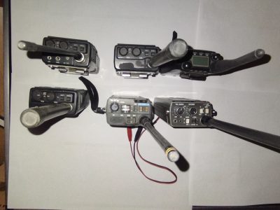 Lote de 6 walkies kenwood recambios