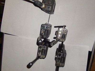 Lote de 4 walkies VHF RULETAS, + 1 WALKIE CB