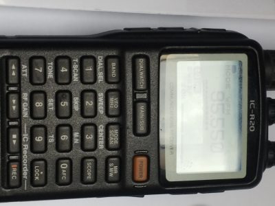 RECEPTOR ICOM R20 PORTÁTIL