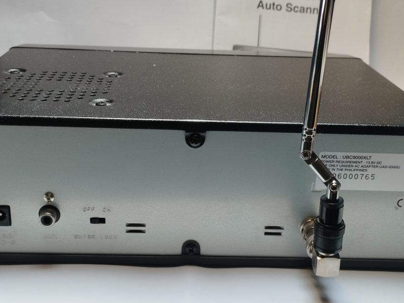 RECEPTOR UNIDEN BEARCAT 9000 XLT