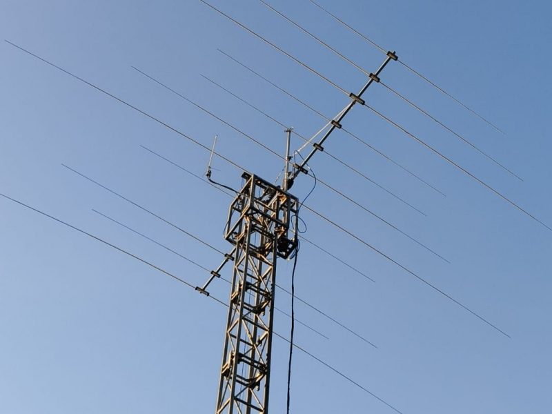 Yagi 11 elementos para las bandas de 10/11-15-20