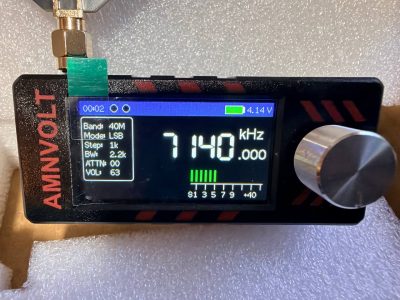 Receptor de Hf portátil
