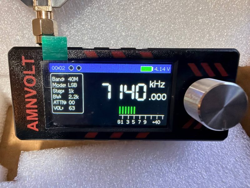 Receptor de Hf portátil