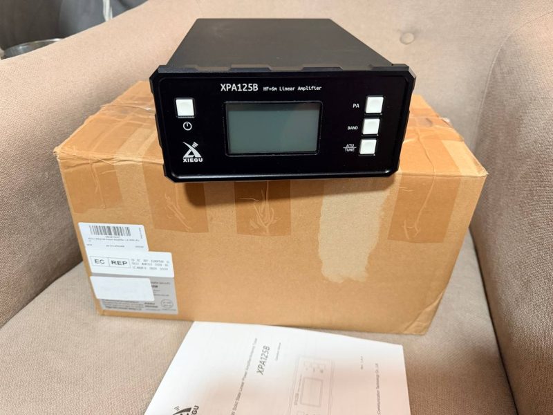 XIEGU XPA125B amplificador lineal de 100w con acoplador de antena incorporado