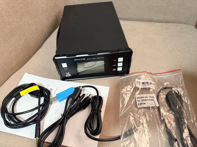XIEGU XPA125B amplificador lineal de 100w con acoplador de antena incorporado